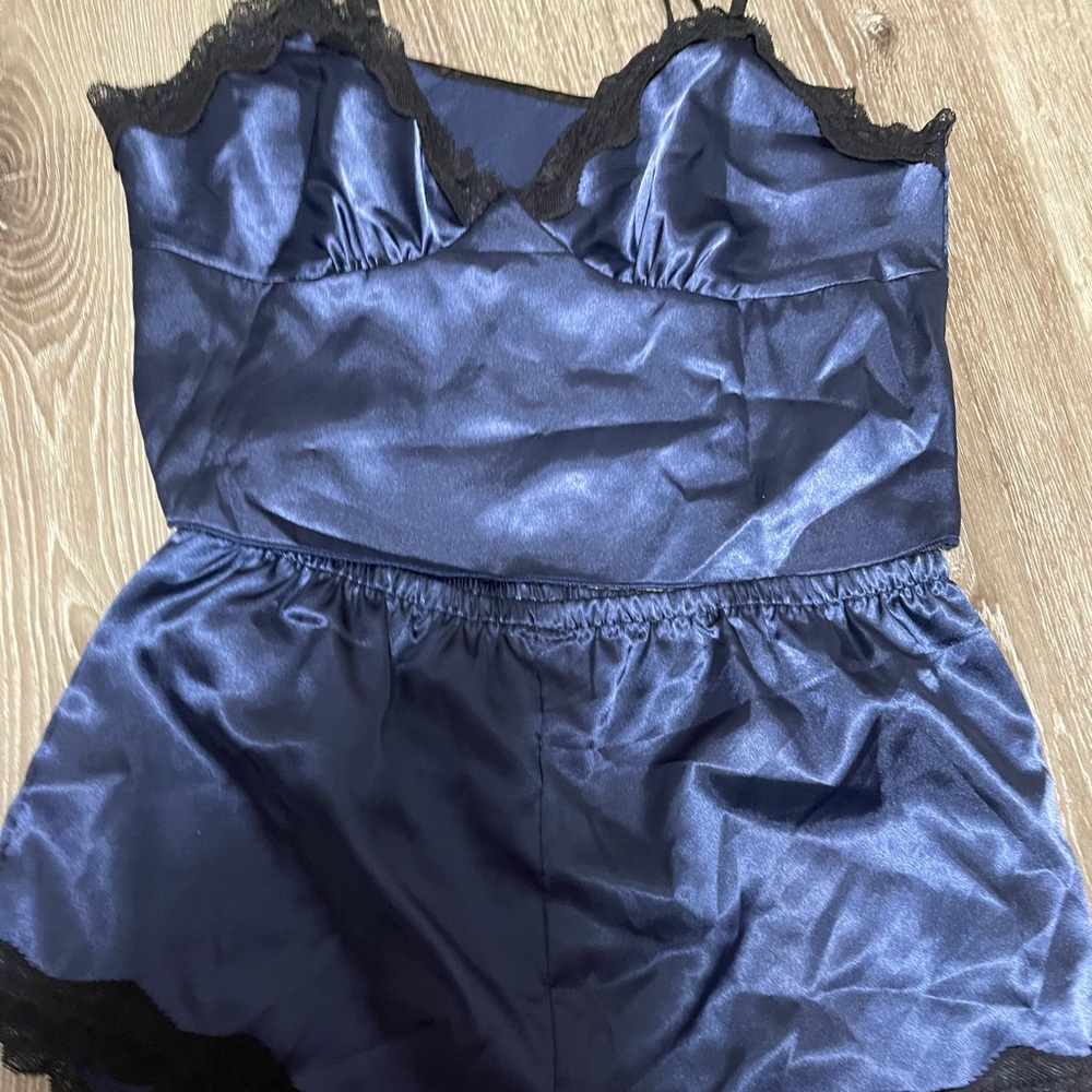 Blue Matching PJ Set, size XS - Picture 2 of 2